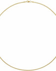 14K Yellow Gold .75 mm Solid Box Chain - 18" - KMJ KMJ Core Jewelry - Necklaces