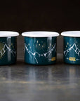 Mountain Views Enamel Camp Mug