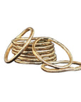 Molten Gold Stackers - 10ky Gold - KMJ Zanny Jewelry - Rings