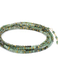 Sakota Emerald Wrap Bracelet - Necklace - 14k Yellow Gold / Confetti / 34" - KMJ Anne Sportun Jewelry - Necklace