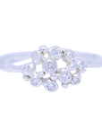 Branch Cluster Ring - Silver + 10 Diamonds - KMJ Made By Branch Jewelry - Rings