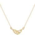 Lune 1 Necklace - 14k Gold + Daimonds - KMJ Made By Branch Jewelry - Necklaces