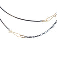 Turquoise Cairn Pendant - 18k Gold