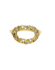 Delicate Oval Ring - 14ky Gold + Diamonds