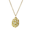 Lemon Drop Necklace - 14ky Gold + Diamonds - KMJ Made By Branch Jewelry - Necklaces