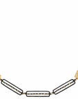 Dotted Link Necklace - Bronze - KMJ Julie Cohn Design Jewelry - Necklaces