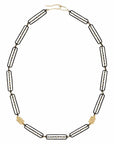 Dotted Link Necklace - Bronze - KMJ Julie Cohn Design Jewelry - Necklaces