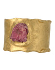 EOS Ring - Brass + Ruby - KMJ Emilie Shapiro Jewelry - Rings