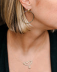 Dusted Love Necklace - 22ky Gold, 18ky Gold + Oxidized Silver - KMJ Kate Maller Jewelry Jewelry - Necklaces