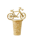 Bianchi Bicycle Brass & Cork Bottle Stopper