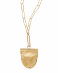 Large Mevia Bronze Pendant - KMJ Julie Cohn Design Jewelry - Necklaces