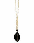 Black Amulet Bronze Pendant Necklace - KMJ Julie Cohn Design Jewelry - Necklaces