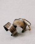 Dusted Bauble Cuff - 22ky, 18ky, Oxidized Silver + VS Diamonds - KMJ Kate Maller Jewelry Jewelry - Bracelets