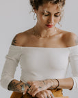 Slice Cuff - 22ky + Oxidized Silver - KMJ Kate Maller Jewelry Jewelry - Bracelets