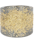 KMJ Staple Tall Cigar Band - 22k Gold, Oxidized Silver - KMJ Kate Maller Jewelry Jewelry - Rings
