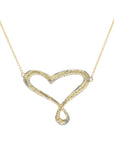 Dusted Love Necklace - 22ky Gold, 18ky Gold + Oxidized Silver - KMJ Kate Maller Jewelry Jewelry - Necklaces