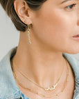 Diamond Bloom Earrings - Gold + Rose Cut Diamonds - KMJ Kate Maller Jewelry Jewelry - Earrings