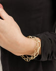 Legacy Gold Link Bracelet - 18ky Gold - KMJ Kate Maller Jewelry Jewelry - Bracelets