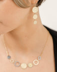18k Triple Drop Scattered Diamond Earrings - 18ky Gold + VS Diamonds - KMJ Kate Maller Jewelry Jewelry - Earrings