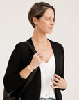 Diamond Bloom Necklace - 18ky Gold + Rose Cut Diamonds - KMJ Kate Maller Jewelry Jewelry - Necklaces