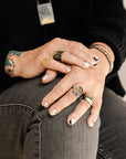 Jolene Ring- 22k/18k Gold, Oxidized Silver + Reclaimed Diamonds - KMJ Kate Maller Jewelry Jewelry - Rings