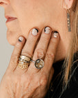 Shine On Diamond Ring - 18ky Gold + VS Reclaimed Diamonds 4mm