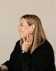 Classic KMJ Dusted Signet - 22ky + Oxidized Silver - KMJ Kate Maller Jewelry Jewelry - Rings