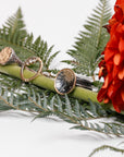 Sun Rays Ring - 22k/18k Gold, Oxidized Silver + VS White Diamonds