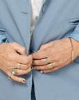 Peas in a Pod Bracelet- 14k Gold, Oxidized Silver + VS White Diamonds - KMJ Kate Maller Jewelry Jewelry - Bracelets