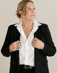 Blossom Drop Necklace - 22k/14k Gold + Oxidized Silver - KMJ Kate Maller Jewelry Jewelry - Necklaces