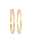 Fav Gold Hoops - 18ky Gold + VS Diamonds