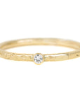 Goldyn Stacker Band - 18k Gold + Reclaimed Diamonds