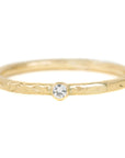Goldyn Stacker Band - 18k Gold + Reclaimed Diamonds - KMJ Kate Maller Jewelry Jewelry - Bridal