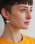 Dragonfly Hook Earrings - Sterling Silver