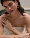 Lagoon Summit Signet Ring - 18k Gold + Sapphires - KMJ Meredith Young Jewelry Jewelry - Ring