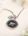 Mother Bear Talisman - Sterling Silver - KMJ Pyrrha Jewelry - Necklace