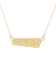 Scattered Diamond Necklace