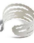 Pearl Strands Cuff - Cream