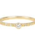 Goldyn Stacker Band - 18k Gold + Reclaimed Diamonds