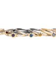 Shine On Birthstone Stackers- 18k Gold, Oxidized Silver + Ethically Sourced Colored Gemstones - KMJ Kate Maller Jewelry Jewelry - Rings