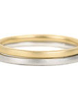 Smooth Stacker - 18ky, 18kpw Gold - KMJ Kate Maller Jewelry Jewelry - Bridal