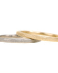 Sparkled Stacker - 18ky, 18kpw - KMJ Kate Maller Jewelry Jewelry - Bridal