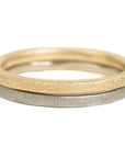 Sparkled Stacker - 18ky, 18kpw - KMJ Kate Maller Jewelry Jewelry - Bridal