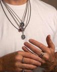 Memento Mori Talisman - Sterling Silver