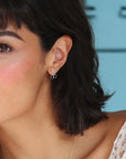 Little Sewing Scissor Stud Earrings - 22k Gold over Sterling Silver