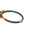 Exceptional Ruby Small Stone Ring - 18ky/14kw/14kr Gold + Oxidized Silver