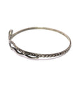 Eternal Serpent Bangle - Sterling Silver