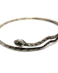Eternal Serpent Bangle - Sterling Silver - KMJ Zanny Jewelry - Bracelets