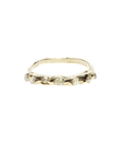 Unity Ring - 14k Gold + Rough Diamonds