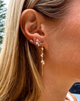 Petite Post Earrings - 18ky + Diamonds - KMJ Meredith Young Jewelry Jewelry - Earrings